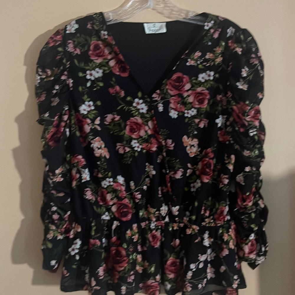 Shirt with flare